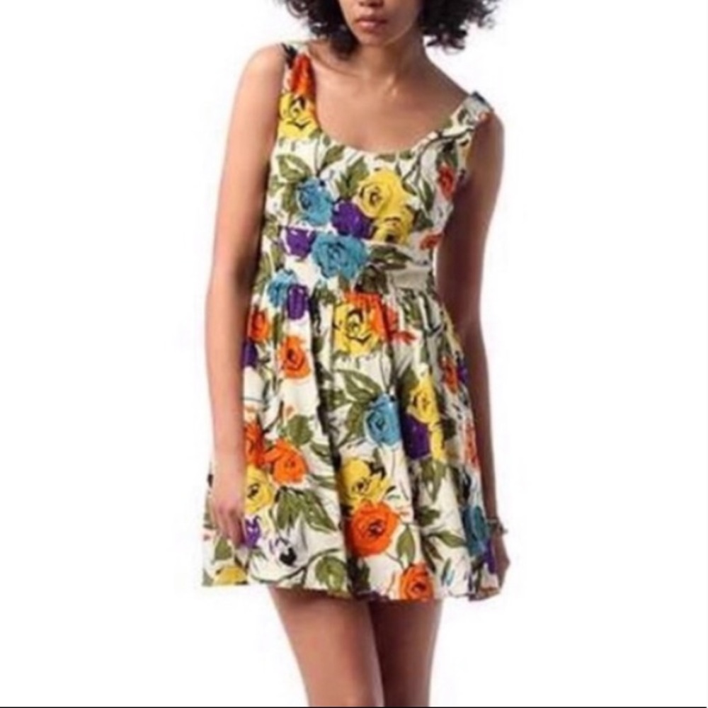 Urban Outfitters Pins Needles floral mini dress - Picture 1 of 11